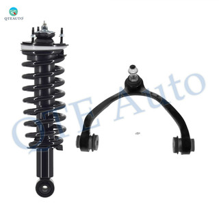 Front Right Upper Control Arm Ball Joint-Quick Complete Strut-Coil Spring Assembly Replacement For 2003-2011 Ford Crown Victoria