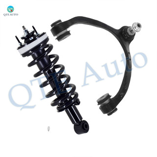 Front Right Upper Control Arm Ball Joint-Quick Complete Strut-Coil Spring Assembly Replacement For 2003 2004 Mercury Marauder