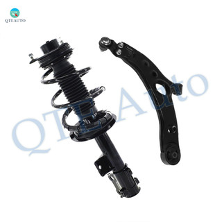 Front Right Lower Control Arm Ball Joint-Quick Complete Strut-Coil Spring Assembly Replacement For 2012-2015 KIA Optima FWD