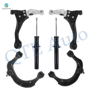 Set of 6 Front Lower Control Arm-Upper Control Arm Ball Joint-Suspension Strut Assembly Replacement For 2006-2010 Hyundai Sonata