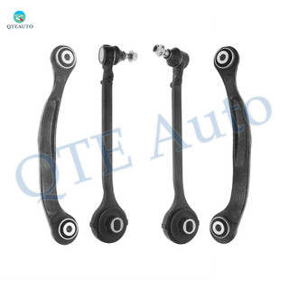 Set of 4 Front Lower Forward Control Arm Ball Joint-Rear Upper Rearward Control Arm For 2005-2010 Chrysler 300