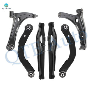 Set of 6 Front Lower Control Arm Ball Joint-Rear Upper and Lower Control Arm For 2007-2009 Jeep Compass