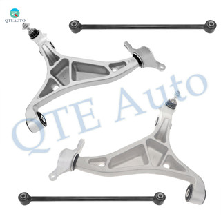 Set of 4 Front Lower Control Arm Ball Joint-Rear Lower Rearward Control Arm For 2016-2021 Jeep Grand Cherokee