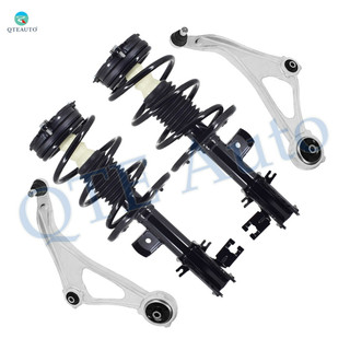 Set of 4 Front Lower Control Arm Ball Joint-Quick Complete Strut-Coil Spring Assembly Replacement For 2015-2018 Nissan Altima