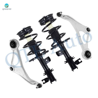 Set of 4 Front Lower Control Arm Ball Joint-Quick Complete Strut-Coil Spring Assembly Replacement For 2015-2018 Nissan Altima