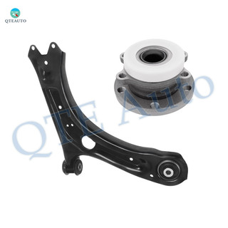 Front Left Lower Control Arm Ball Joint-Wheel Hub Bearing Assembly Replacement For 2012-2022 Volkswagen Passat