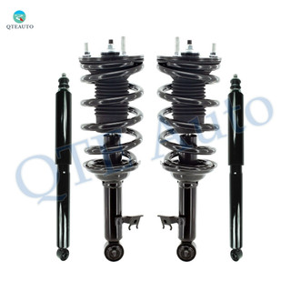 Set of 4 Front Quick Complete Strut-Coil Spring Assembly-Rear Shock Absorber For 2005-2015 Toyota Tacoma