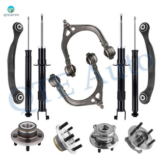 Set of 12 Front Upper Control Arm Ball Joint-Wheel Hub Bearing Assembly-Suspension Strut Assembly-Rear Upper Rearward Control Arm-Wheel Hub Bearing Assembly-Shock Absorber For 2006-2008 Dodge Charger Set of 12 Front Upper Control Arm Ball Joint-Wheel Hub Bearing Assembly-Suspension Strut Assembly-Rear Upper Rearward Control Arm-Wheel Hub Bearing Assembly-Shock Absorber For 2006-2008 Dodge Charger