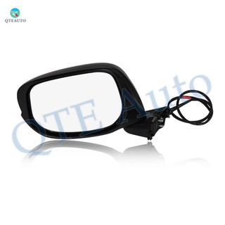 Left Driver Side Mirror, Power Non-Heated Paintable Manual Folding View Mirror For 2009-2014 Honda FIT