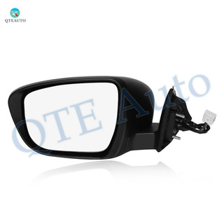 Left Driver Side Mirror, Power Non-Heated Paintable Manual Folding View Mirror For 2017-2020 Nissan Rogue