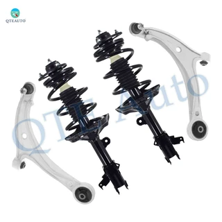 Set of 4 Front Lower Control Arm Ball Joint-Quick Complete Strut-Coil Spring Assembly For 2007 Honda Odyssey