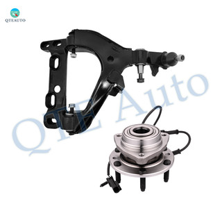 Front Right Lower Control Arm Ball Joint-Wheel Hub Bearing Assembly For 2004-2007 GMC Envoy