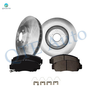 Set of 6 300mm Front Brake Disc Rotors-Ceramic Brake Pad Kit For 2001-2003 Acura CL