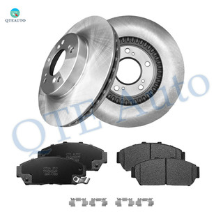 Set of 6 Front 282mm Brake Disc Rotors-Ceramic Brake Pad Kit For 1997 Acura Integra