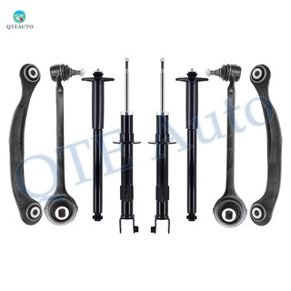Set of 8 Front Lower Forward Control Arm Ball Joint-Suspension Strut Assembly-Rear Upper Rearward Control Arm-Complete Shock Absorber Kit For 2005-2010 Chrysler 300