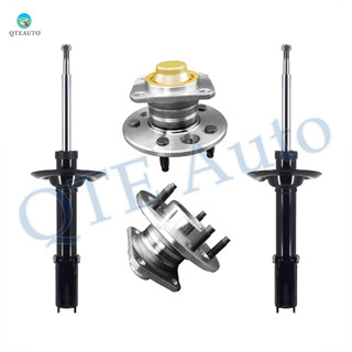 Set of 4 Rear Wheel Hub Bearing Assembly-Suspension Strut Assembly For 1995-2001 Chevrolet Lumina