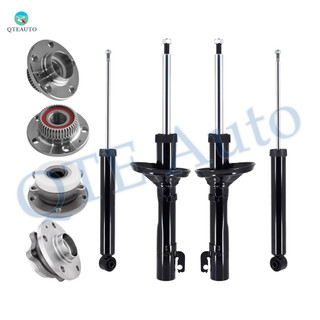 Set of 8 Front Wheel Hub Bearing Assembly-Suspension Strut Assembly-Rear Wheel Hub Bearing Assembly-Shock Absorber For 2005 Volkswagen Jetta Generation IV Set of 8 Front Wheel Hub Bearing Assembly-Suspension Strut Assembly-Rear Wheel Hub Bearing Assembly-Shock Absorber For 2005 Volkswagen Jetta Generation IV