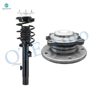Front Right Wheel Hub Bearing Assembly-Quick Complete Strut-Coil Spring Assembly Replacement For 2012 2013 BMW 135I