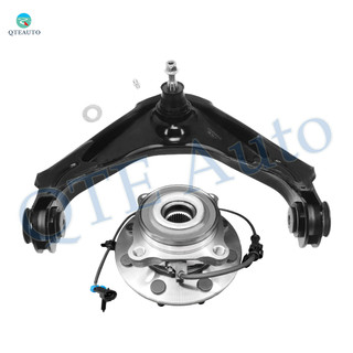 Front Upper Wheel Hub Bearing Assembly-Control Arm Ball Joint For 2001-2006 GMC Sierra 3500 4WD