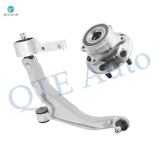 Front Left Lower Control Arm Ball Joint-Wheel Hub Bearing Assembly For 2009-2015 Honda Pilot V6