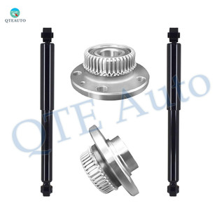 Set of 4 Rear Wheel Hub Bearing Assembly-Shock Absorber Replacement Fit For 2000-2006 Audi TT Quattro