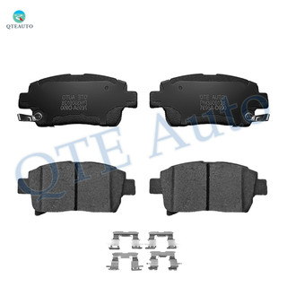 Front Brake Pads Replacement For 2012-2015 Scion IQ, 2004 Scion XA, 2004 Scion XB, 2003-2005 Toyota Echo, 2003-2005 Toyota MR2 Spyder, 2003-2009 Toyota Prius, Set of 4 Ceramic Brakes Pads