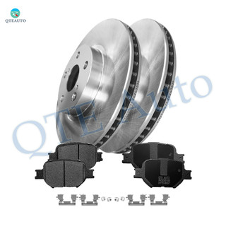 Set of 6 Front 275mm Brake Disc Rotors-Ceramic Brake Pad Kit For 2005-2010 Scion TC