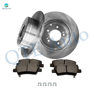 Set of 6 Rear 284mm Brake Disc Rotors-8428A-D1445 Ceramic Brake Pad Kit For 2012-2015 KIA Optima