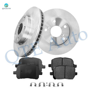 Set of 6 Front 275mm Brake Disc Rotors-Ceramic Brake Pad Kit For 1999-2003 Toyota Solara