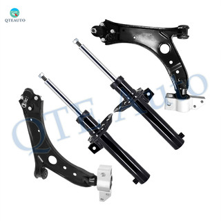Set of 4 Front Lower Control Arm-Suspension Strut Assembly For 2010-2016 Volkswagen EOS
