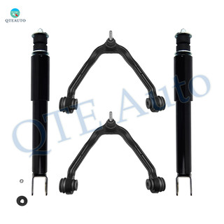 Set of 4 Front Upper Control Arm Ball Joint-Shock Absorber For 2002-2006 Cadillac Escalade EXT