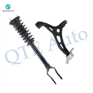 Front Left Lower Control Arm-Quick Complete Strut-Coil Spring Assembly For 2011-2015 Jeep Grand Cherokee