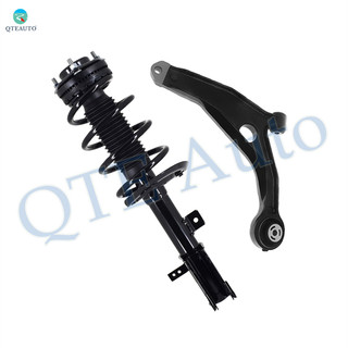 Front Left Lower Control Arm-Quick Complete Strut-Coil Spring Assembly For 2007-2010 Chrysler Sebring