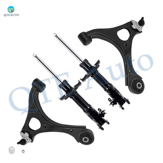 Set of 4 Front Lower Control Arm Ball Joint-Suspension Strut Assembly For 2006-2011 Honda Civic