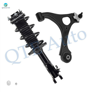 Front Left Lower Control Arm Ball Joint-Quick Complete Strut-Coil Spring Assembly For 2006-2011 Honda Civic Coupe