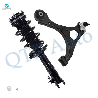 Front Right Lower Control Arm Ball Joint-Quick Complete Strut-Coil Spring Assembly For 2006-2011 Acura CSX