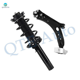 Front Right Lower Control Arm-Quick Complete Strut-Coil Spring Assembly For 2007-2009 Audi A3 Quattro