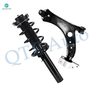 Front Right Lower Control Arm-Quick Complete Strut-Coil Spring Assembly For 2012-2016 Volkswagen EOS