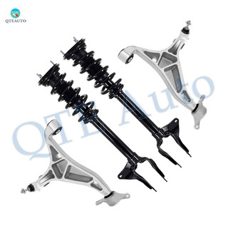 Set of 4 Front Lower Control Arm Ball Joint-Quick Complete Strut-Coil Spring Assembly For 2016-2021 Jeep Grand Cherokee