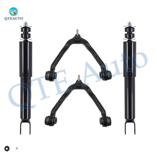 Set of 4 Front Upper Control Arm Ball Joint-Shock Absorber Replacement For 2000-2006 Chevrolet Suburban 1500