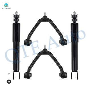 Set of 4 Front Upper Control Arm Ball Joint-Shock Absorber Replacement For 2000-2006 GMC Yukon Monotube Performance Upgrade