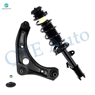 Front Right Lower Control Arm Ball Joint-Quick Complete Strut-Coil Spring Assembly For 2012-2019 Nissan Versa