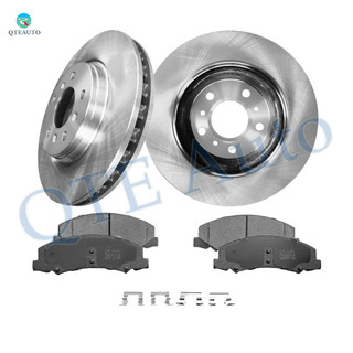 Set of 6 Front 322.95mm Brake Disc Rotors-D1159 8269 Ceramic Brake Pad Kit For 2008 2009 Buick Lacrosse