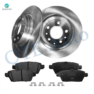 Set of 6 Rear 280mm Brake Disc Rotors-Ceramic Brake Pad Kit For 2006 2007 Mazda 6