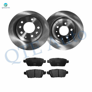 Set of 6 Rear 280mm Brake Disc Rotors-Ceramic Brake Pad Kit For 2006-2011 Mercury Milan