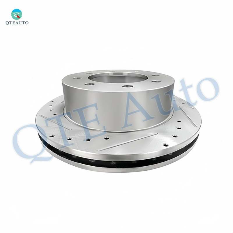330mm Rear Right  Drilled Slotted Brake Disc Rotors For 2003-2006 2008-2013 GMC Yukon XL 2500