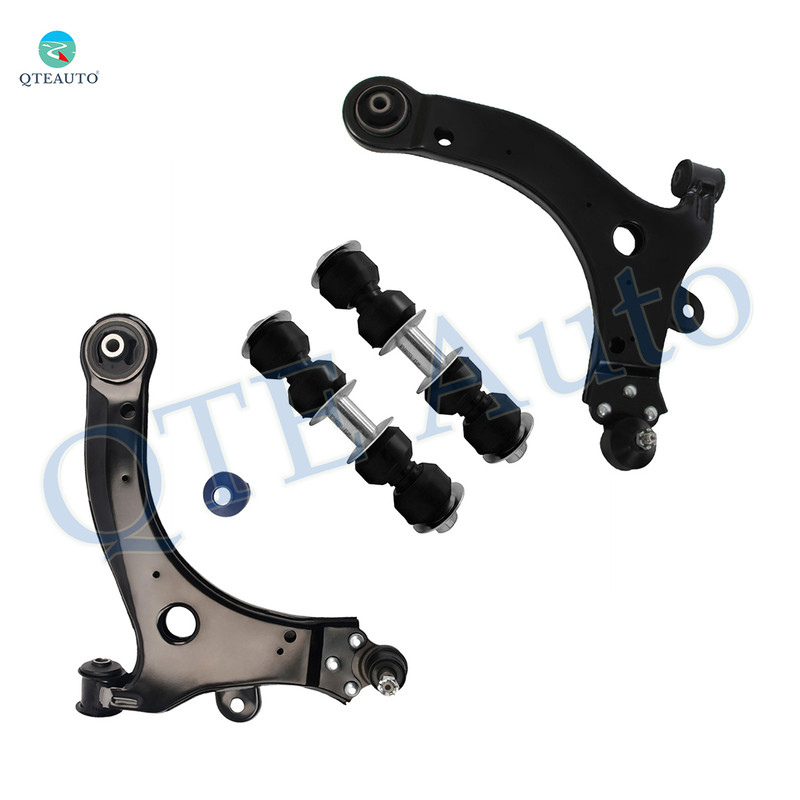 Set of 4 Front Lower Control Arm Ball Joint-Sway Bar Link For 2000-2007 Chevrolet Monte Carlo