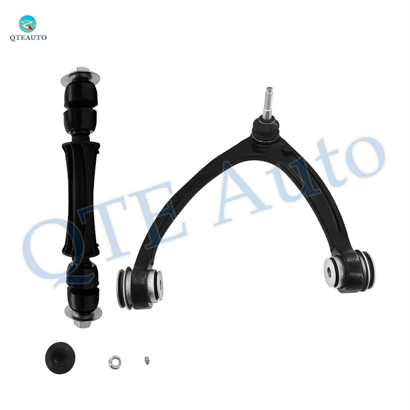Front Left Upper Control Arm Ball Joint-Sway Bar Link For 2007-2016 GMC Sierra 1500