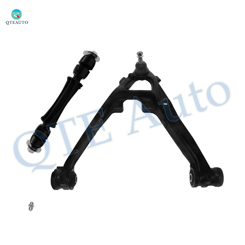 Front Left Lower Control Arm Ball Joint-Sway Bar Link For 2007-2014 GMC Yukon XL 1500 With Police Package