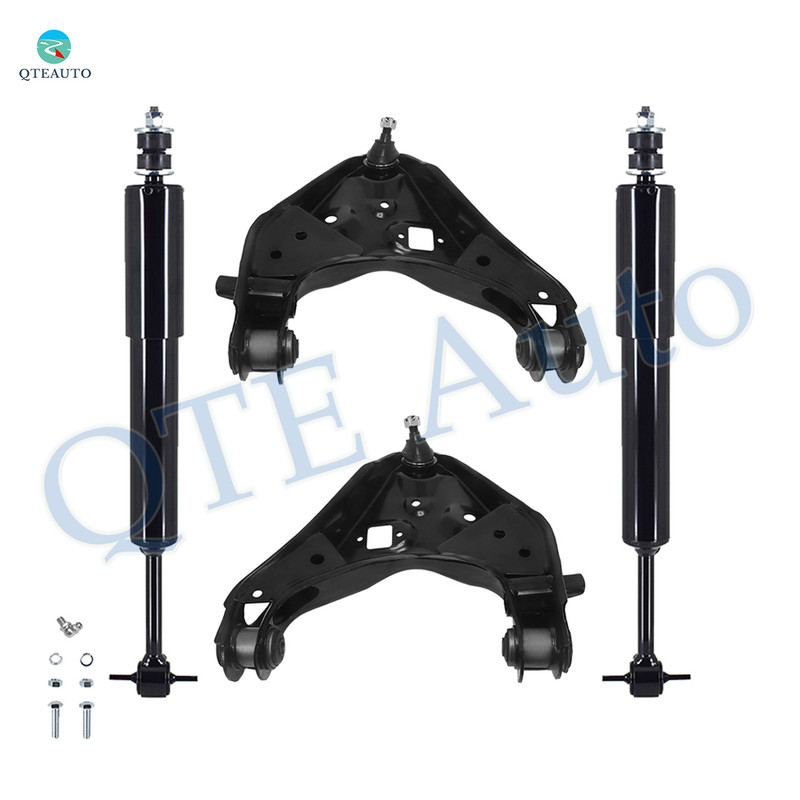 Set of 4 Front Lower Control Arm Ball Joint-Shock Absorber For 1998-2011 Ford Ranger